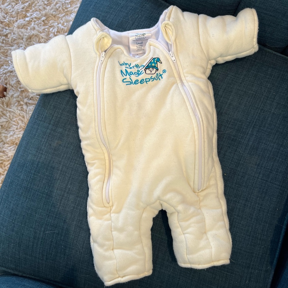 Baby Merlin’s magic sleepsuit size small